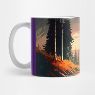 Fall Mountain Biking Mug